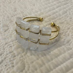 Selenite Handmade Bracelet or Arm Band